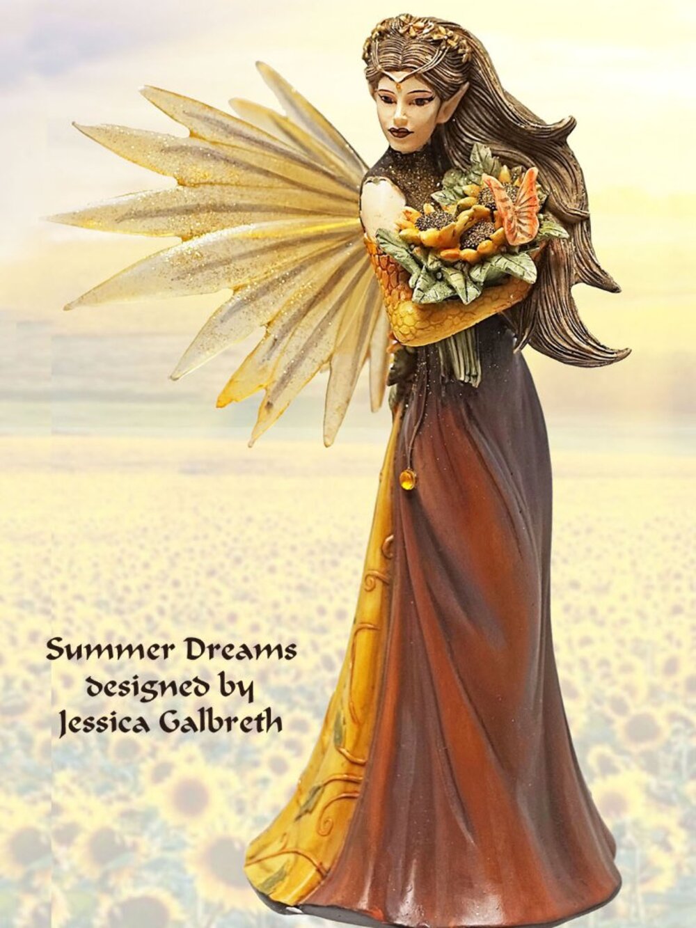 Jessica Galbreth 𝐒𝐔𝐌𝐌𝐄𝐑 𝐃𝐑𝐄𝐀𝐌𝐒 Dragonsite Fairy JG50105 2006 NEW